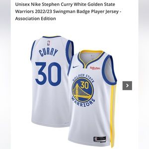 NWOT Warriors Jersey